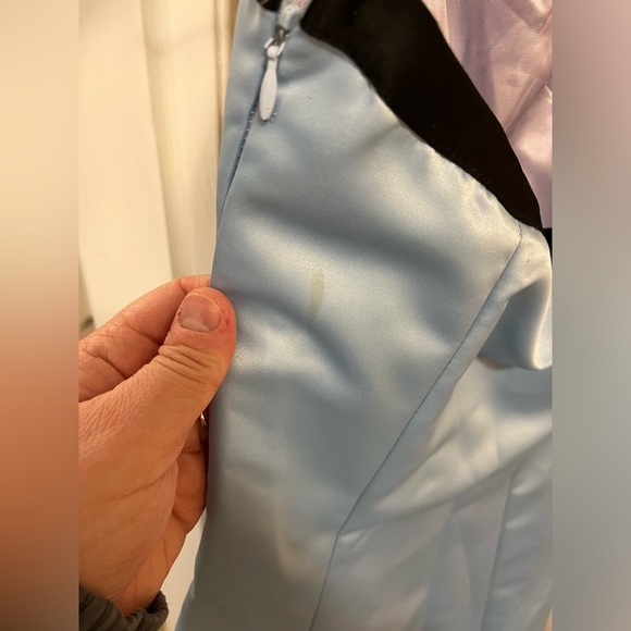 Fiesta powder blue strapless prom dress size small - Picture 6 of 6